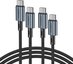 Cable USB-C do USB-C Choetech XCC-1014, PD 60W 1.2m (black)