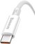 Cable USB do USB-C Baseus Superior 100W 1m (white)