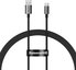 BASEUS Superior Series 1m USB to Type-C 100W Fast Charging Data Cable TPE Charger Cord - Black