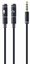 Cablexpert 3.5 mm Audio + Microphone Adapter Cable, 0,2 m Metal connectors