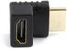 Cablexpert HDMI right angle adapter, 270&deg; upwards