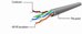 Cablexpert PP12-2M cable 2 m, Black, RJ-45, RJ-45