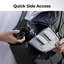 Camera Backpack, Lightweight Camera Bags for Photographers Large Capacity Camera Case with Rain Cover for 15.6 Inch Laptop, DSLR Cameras ( All Black )