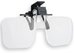Carson Magnifying Glasses 2x (+4.00 Dioptrie) Clip-On and Flip-Up