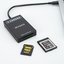 Caruba 2 in 1 Cardreader XQD + SD USB C