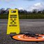 Caruba Drone Waarschuwingsbord Engels