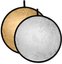 Caruba Reflectiescherm 2 in 1 Goud & Zilver 60cm