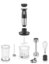 Caso | Cordless 4in1 Hand Blender Set | Click & Mash | Hand Blender | 180 W | Stainless Steel/Black