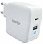 CHOETECH CHOETECH PD8002 WHITE G aN wall charger 2xUSB 6