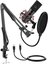 Condenser microphone with tripod Fifine T732 (black)