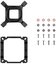 Deepcool | CPU Air Cooler | AK400 | Zero Dark Plus | Intel, AMD