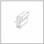Deknudt S40AK1 P1 white 15x20 Wooden Frame with Passepartout