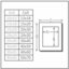 Deknudt S40AK1 P1 white 15x20 Wooden Frame with Passepartout