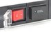 Digitus 1U Aluminum PDU, rackmountable, 7x safety outlet 16A Plug, 250VAC 50/60Hz, switch, surge protection DN-95407 2 m