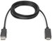 Digitus Adapter cable Displayport 1.2 with interlock 4K 60Hz UHD Typ DP/HDMI A M/M black 3m