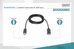Digitus Adapter cable Displayport 1.2 with interlock 4K 60Hz UHD Typ DP/HDMI A M/M black 3m