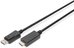 Digitus Adapter cable Displayport 1.2 with interlock 4K 60Hz UHD Typ DP/HDMI A M/M black 3m