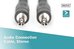 Digitus Audio Connection Cable, Stereo | AK-510100-025-S