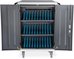 Digitus | Black | Charging Trolley 30 Notebooks / Tablets up to 15.6" | Pressure lock system with swiveling lever handle on the front and back door, lockable; Safety plug socket with switch on the side