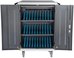 Digitus | Black | Charging Trolley 30 Notebooks / Tablets up to 15.6" | Pressure lock system with swiveling lever handle on the front and back door, lockable; Safety plug socket with switch on the side