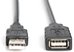 DIGITUS Active USB 2.0 Repeater/Extension Cable, 10 m A/M to A/F, black
