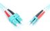 Digitus FO Patch Cord, Duplex, LC to SC MM OM3 50/125 &micro;, 1 m