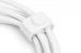 Digitus Lightning silicone connection cable, USB-C - Lightning, 1m | AK-600110-010-W