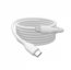Digitus Lightning silicone connection cable, USB-C - Lightning, 1m | AK-600110-010-W