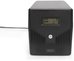 Digitus Line-Interactive UPS DN-170074, 1000VA, 600W, 2x 12V/7Ah battery, 4x CEE 7/7 outlet, 2x RJ45, 1x USB 2.0 type B, 1x RS232, LCD, Simulated Sine Wave, 338x150x162mm, 7.8kg