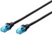 Digitus Patch cord RJ45/RJ45 U/UTP kat. 5e 5,0m AWG 26/7 PVC black