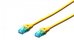 Digitus Patch cord U/UTP kat.5e PVC 5m yellow