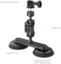 Dual Magnetic Suction Cup Mounting Support Kit for Action Cameras 4467