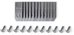 Ecovacs | GOAT GOAT Blade Kit MBK120001 For Ecovacs GOAT G1 ​​Robotic Lawnmower, Blade with screw, 12 pcs
