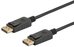 Elmak Cable DisplayPort M - DisplayPort M, version 1.2, 4K, gold-plated tips, 2m SAVIO CL-136