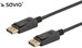 Elmak Cable DisplayPort M - DisplayPort M, version 1.2, 4K, gold-plated tips, 2m SAVIO CL-136
