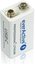 Rechargeable 6F22/9V Li-ion 550 mAh