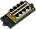 Extralink PoE Injector 4 ports in black case
