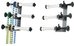 Falcon Eyes Background Support B-3W for 3 Rolls
