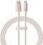 Fast Charging cable Baseus USB to USB-C Habitat Series 1m 100W (pink)