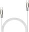 FIXED Braided Cable USB-C/USB-C, 1,2m, 100W, White