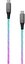 Fixed | Glowing Charging Cable USB-C/USB-C, PD support, Rainbow | FIXDLED-CC-RA