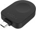 Fixed USB-C Charging Adapter for Apple Watch compatible with Powerstation Uni, Black