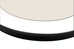 Focus Aster Round Black 30 cm