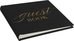 Focus Base Line Canvas Album 20x20 Guestbook Black