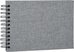 Focus Essence Wire-O 23x17 Grey w. black sheets