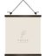 Focus Poster Hanger Magnetic Walnut 51cm