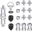 Neewer 16 Pieces Tripod Screw Adapter Converter