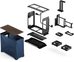 Fractal Design Computer Case | Era 2 | Midnight Blue | mITX | Power supply included No | SFX / SFX-L