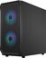 Fractal Design Focus 2 RGB Black TG Clear Tint, Midi Tower, Power supply included No
