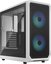 Fractal Design Focus 2 RGB White TG Clear Tint, Midi Tower, Power supply included No